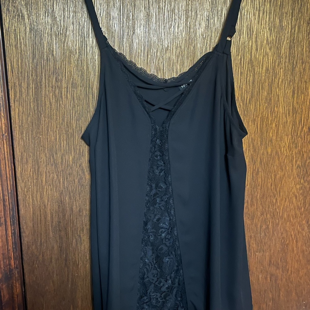 1x Torrid Sexy Black Lace Top